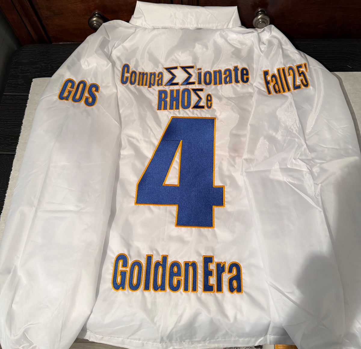 Custom Embroidery on Jackets