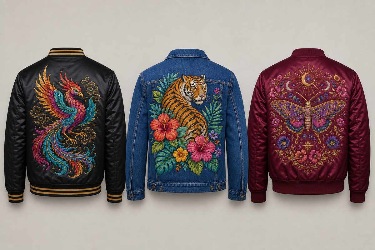 Custom Embroidery on Jackets