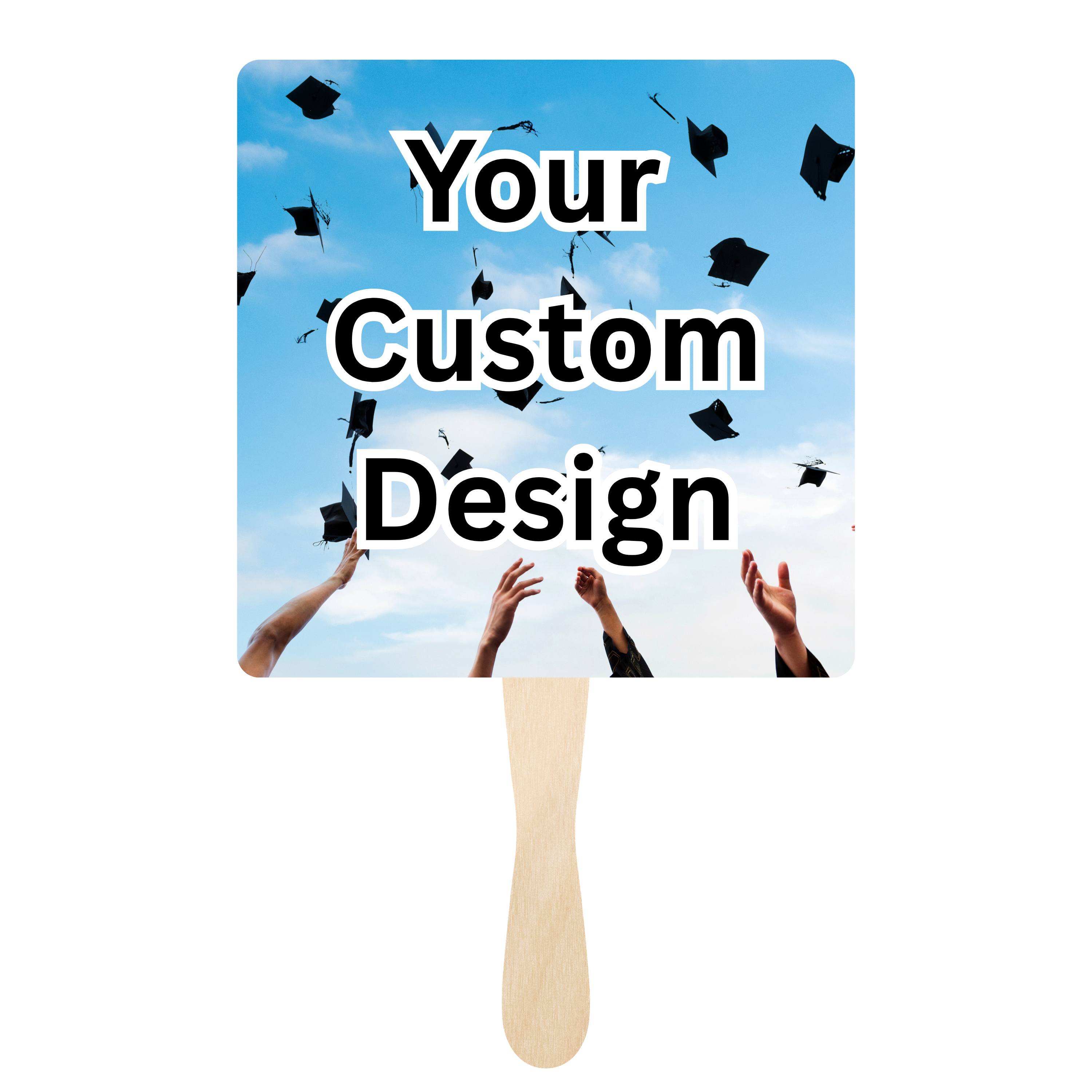 Custom Cardstock Fans