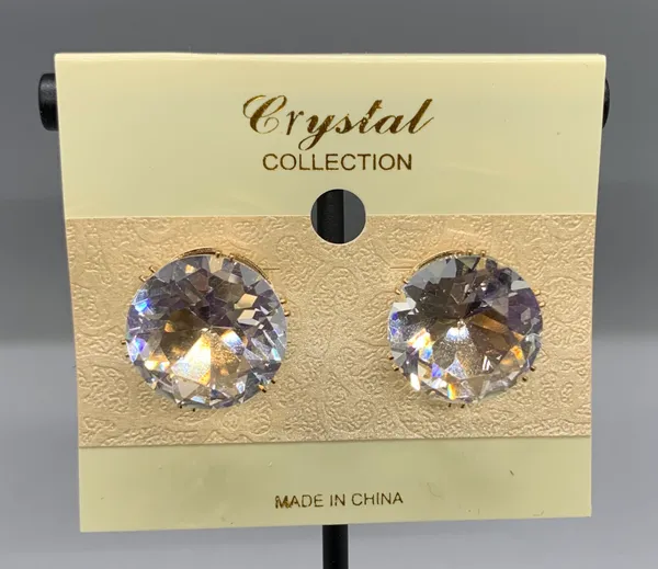 Crystal Stud Earrings