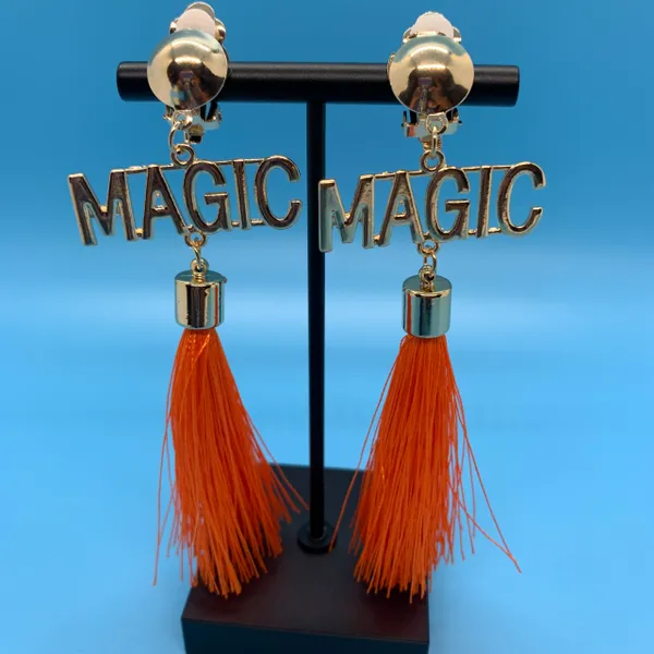 Magic Tassel Clip On Earrings