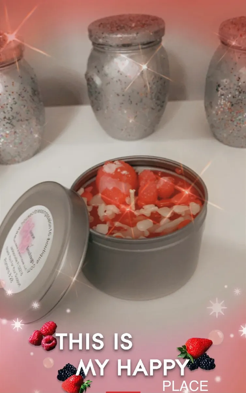 8 oz Tin Candles