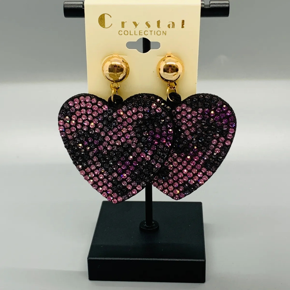 Leopard Heart Earrings