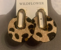 Round Leopard Earrings