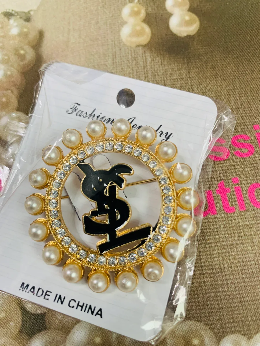 YSL Brooch