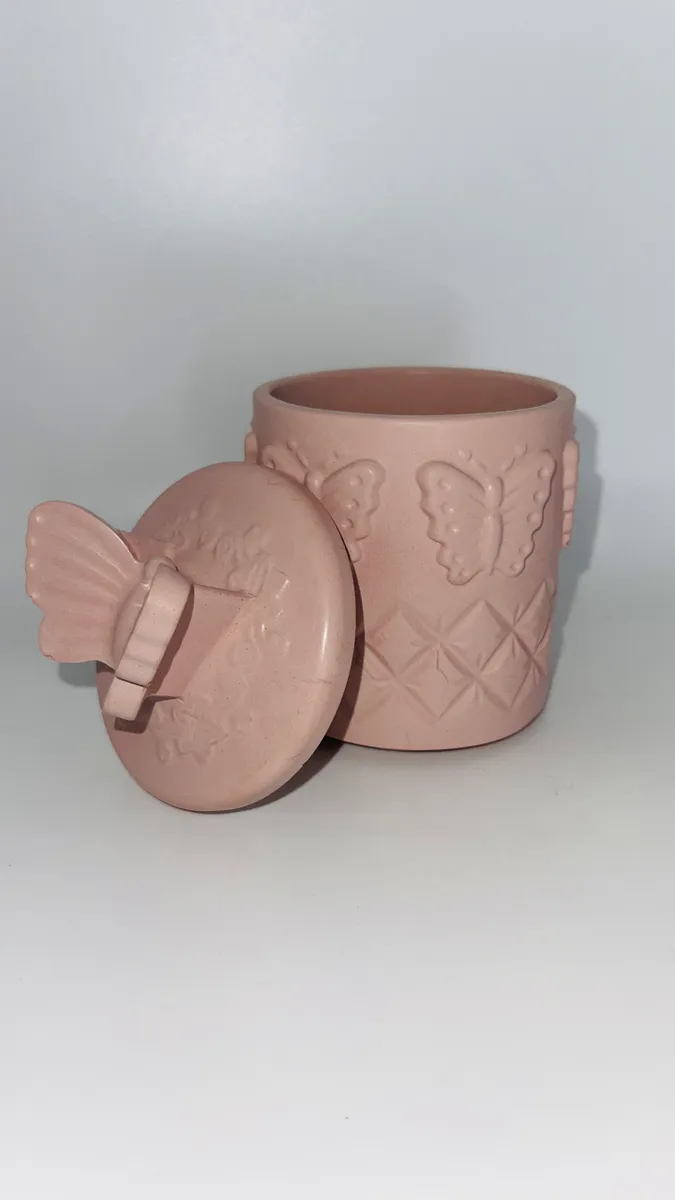 Handmade Concrete Vessel with Candle