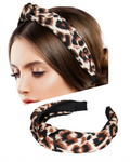 Leopard Knot Headband