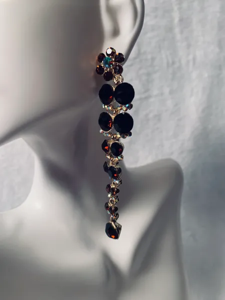 Flower Drop Earrings