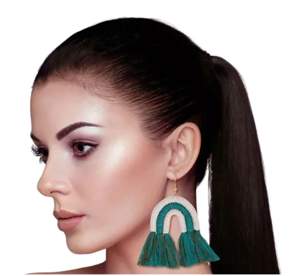 Tassel Arc Earrings