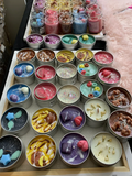 8 oz Tin Candles