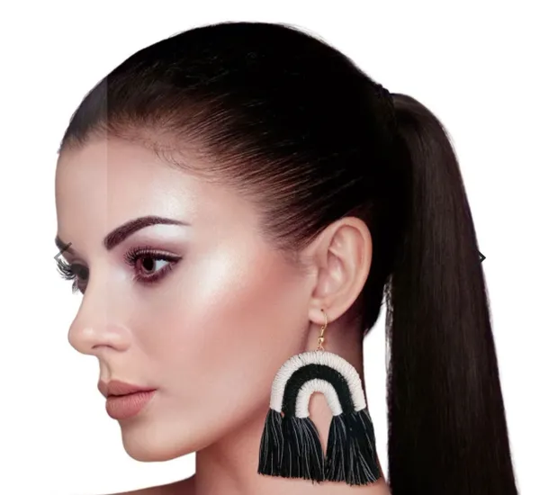 Tassel Arc Earrings