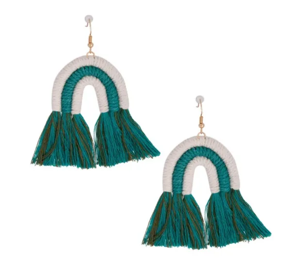 Tassel Arc Earrings
