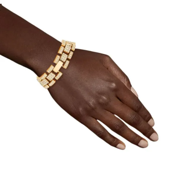 Iced Band Chain Bracelets
