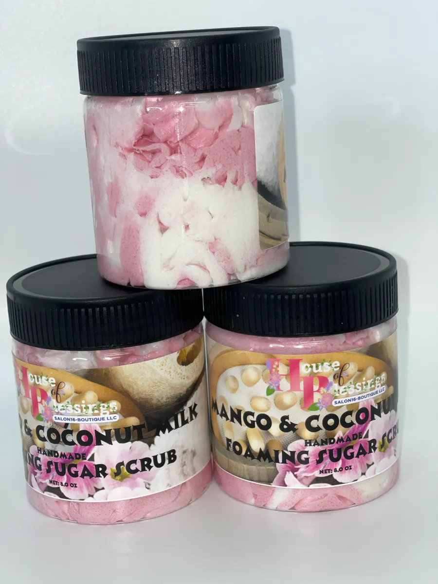 Foaming Sugar Scrub