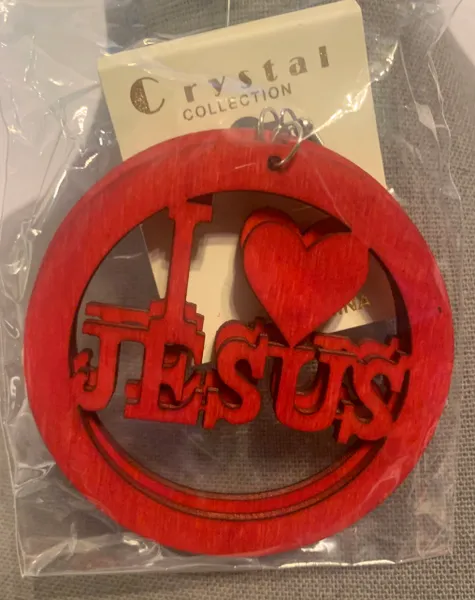I Love Jesus Earrings