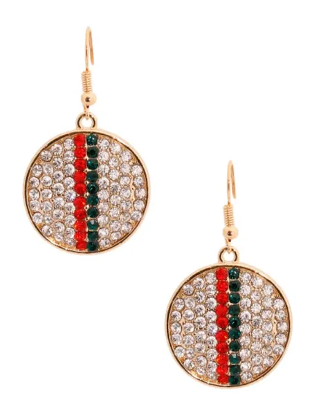 Disc Gucci Style Earrings