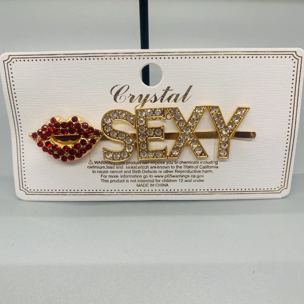 Lips & Sexy Hair Pin