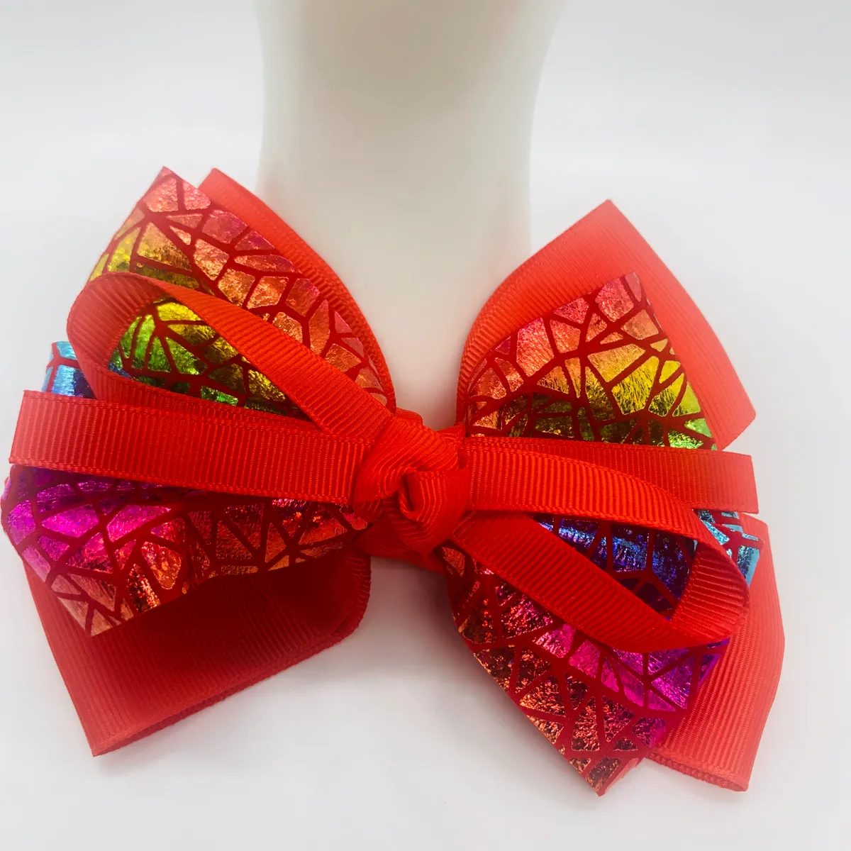Rainbow Hair Bows