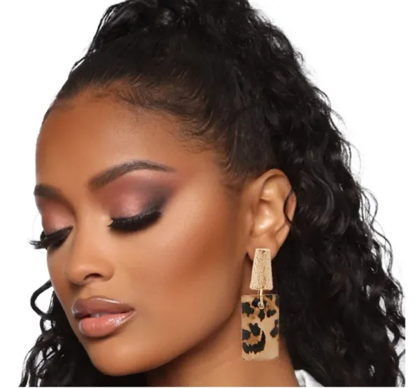Leopard Earrings