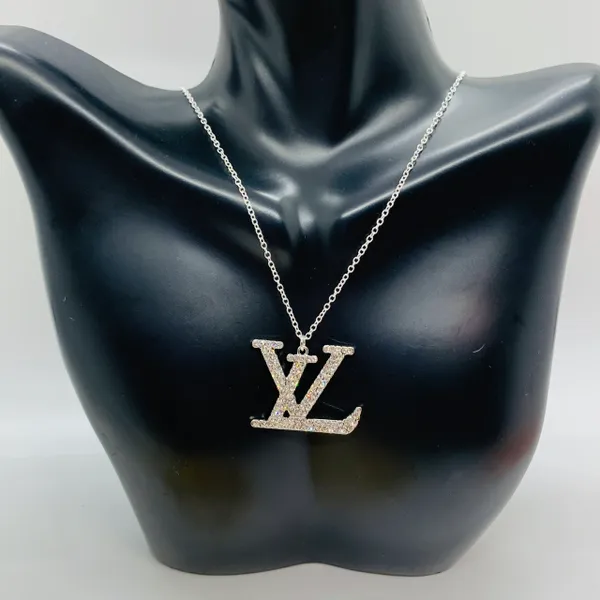 LV Inspired Necklace