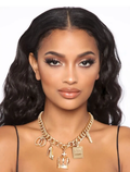 Designer Charm Necklace, Earrings, and Bracelet