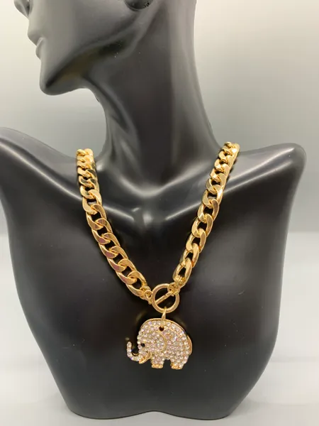 Elephant Necklace Set