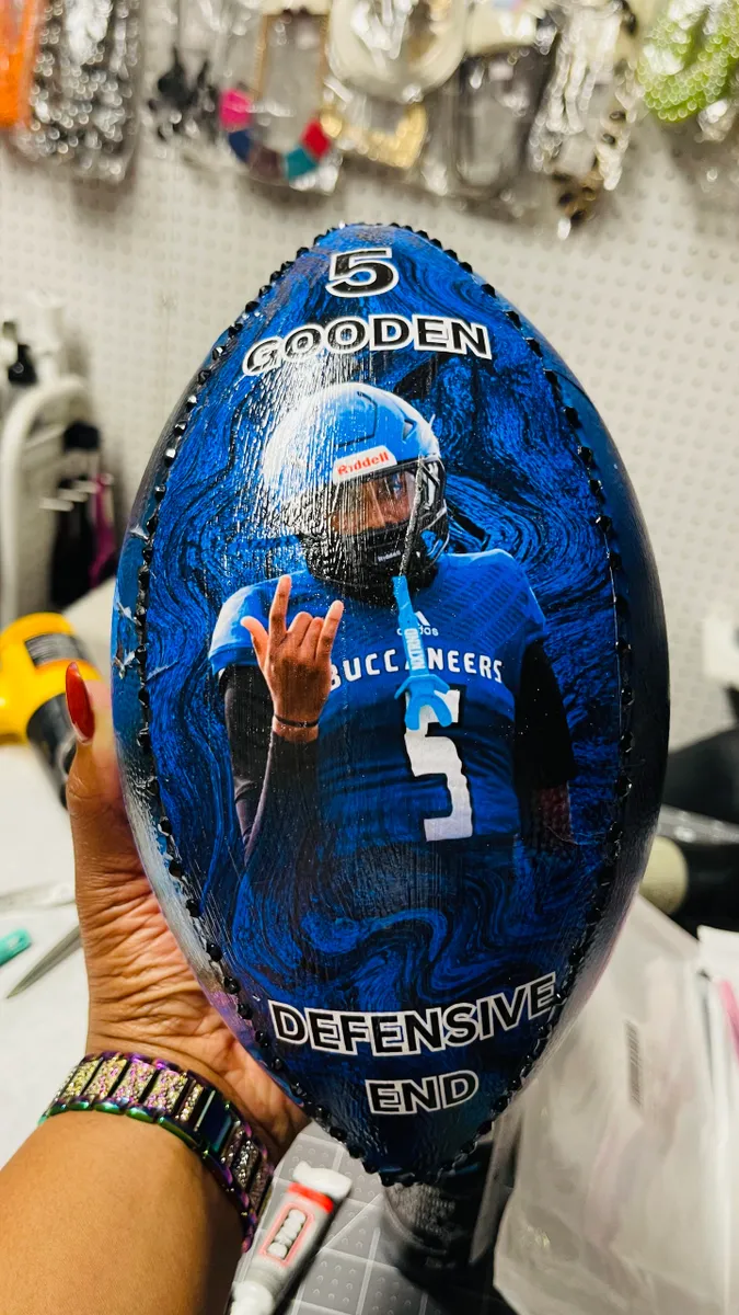 Custom Basketball, Football, Baseball