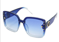 Bold Serpentine Style Fashion Sunglasses