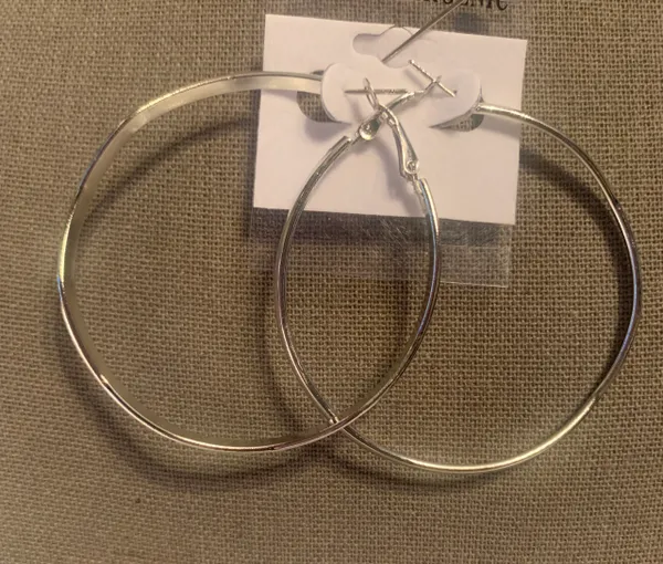 Wavy Hoop Earrings