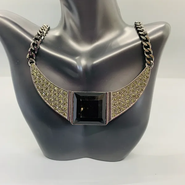 Square Stone Necklace