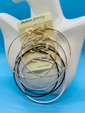 4 Hoop Earrings Set