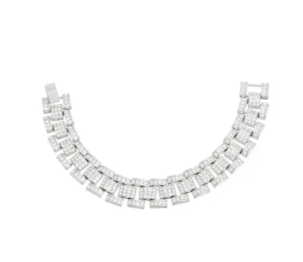 Iced Band Chain Bracelets