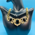 Black & Gold Magician Necklace