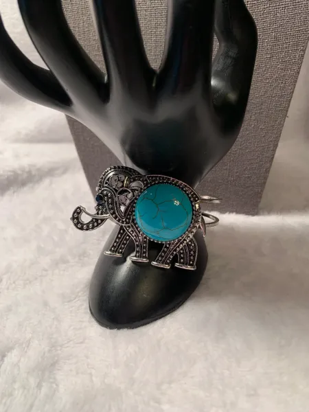 Elephant Cuff Bracelet