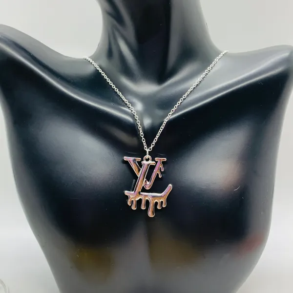LV Inspired Necklace