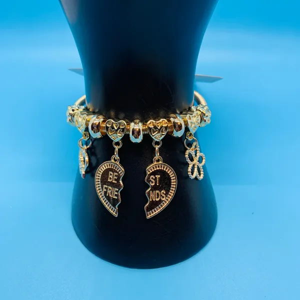 Best Friend Heart Bracelet
