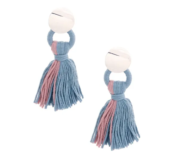 Thread Tassel Earrings