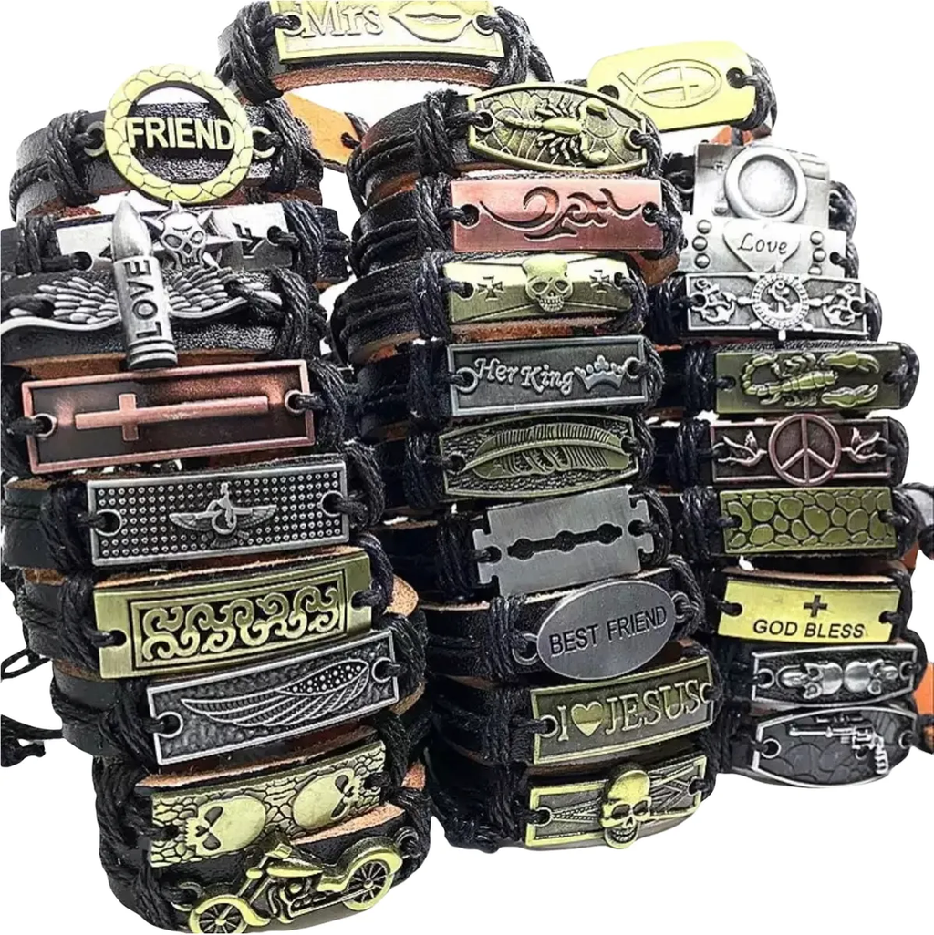 Genuine Cuff Leather Bracelet