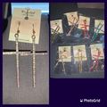 Rhinestone Cross Earrings