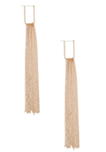 Hoop and Tassel Earrings