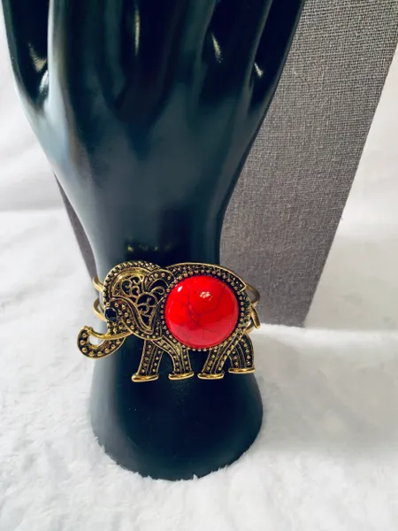 Elephant Cuff Bracelet
