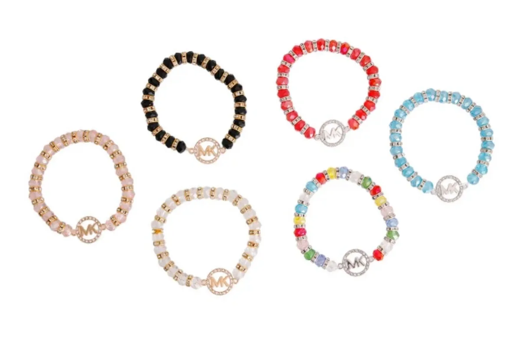 Beaded Chain Link Bracelets