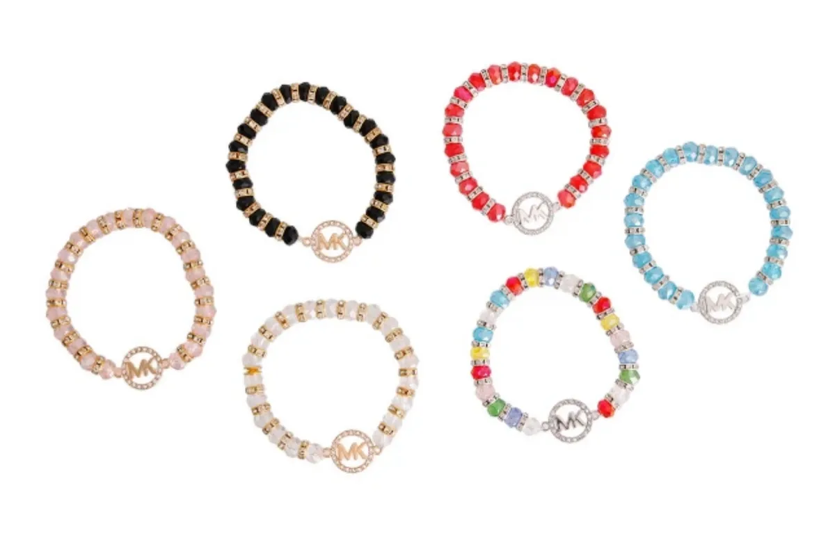 Beaded Chain Link Bracelets