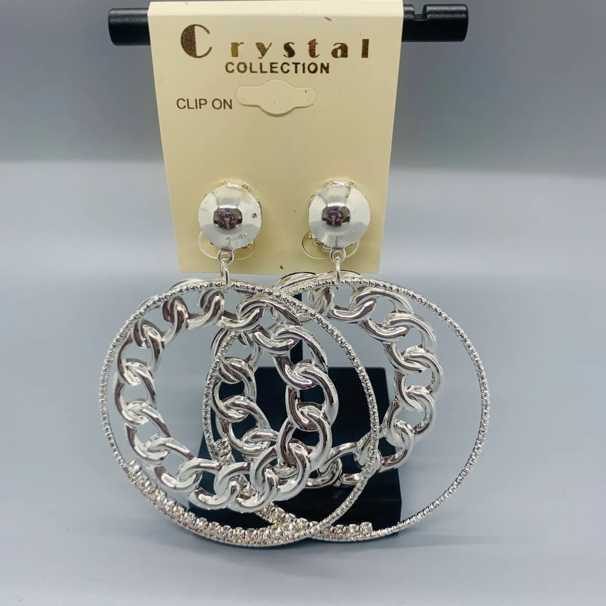 Link Drop Hoop Clip Ons