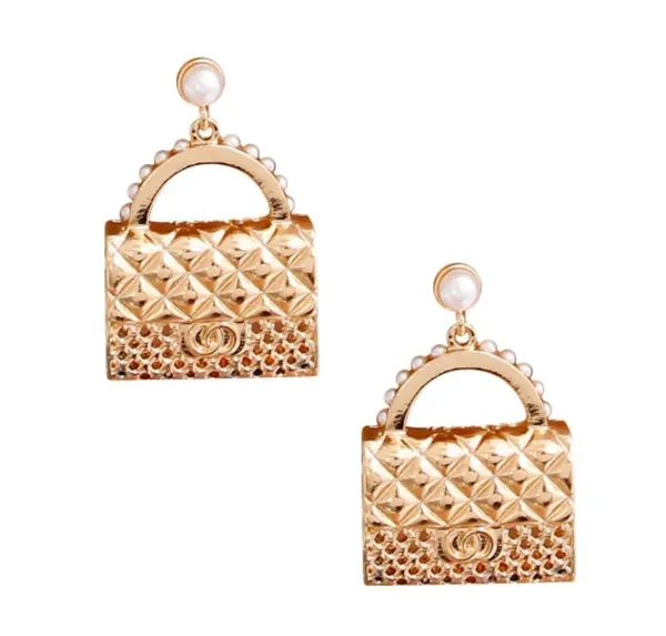 Inspired Handbag Earrings