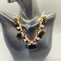 Rhinestone Link Necklace