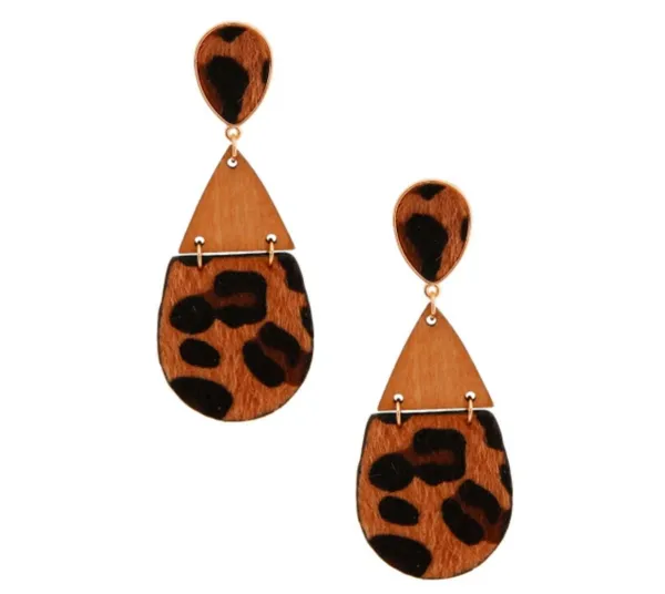 Leopard Earrings