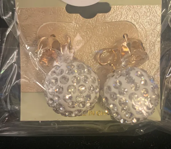 Disco & Diamond Earrings