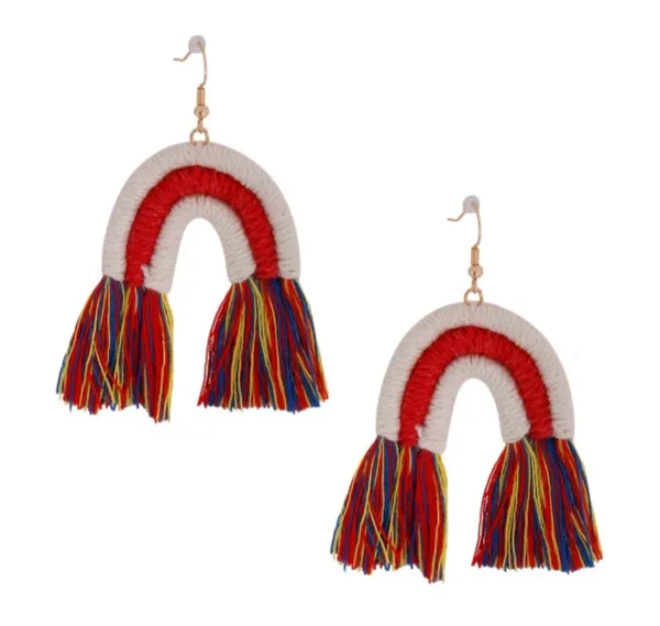 Tassel Arc Earrings