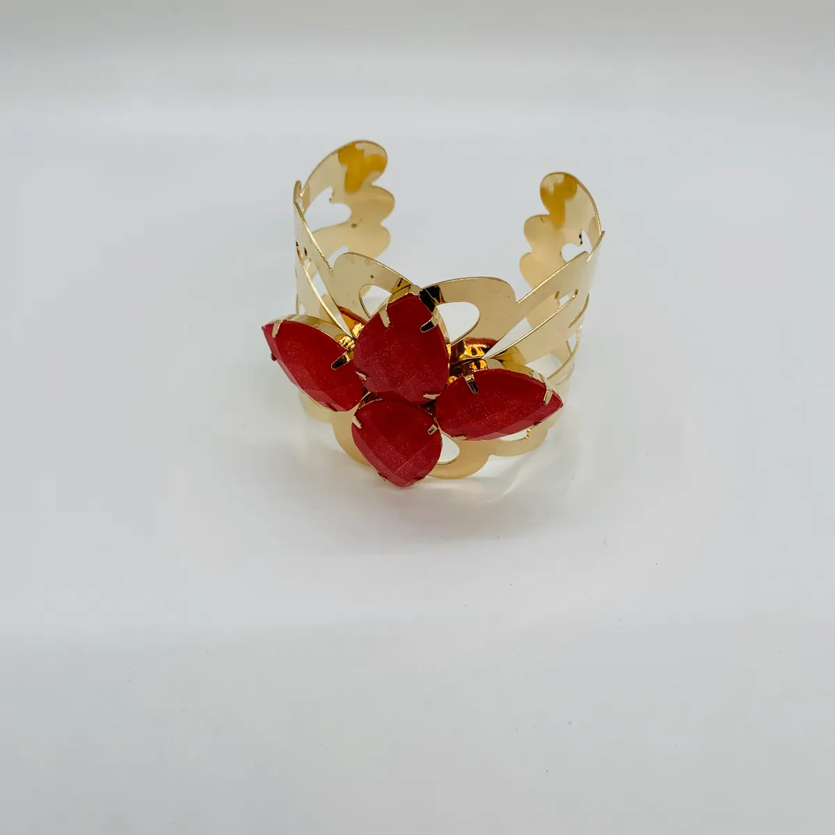 Teardrop Crystal Cuffs Bracelets